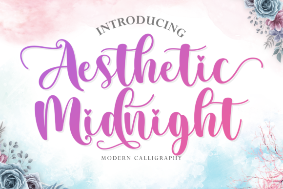 Aesthetic Midnight Script Font for Branding That Feels Human