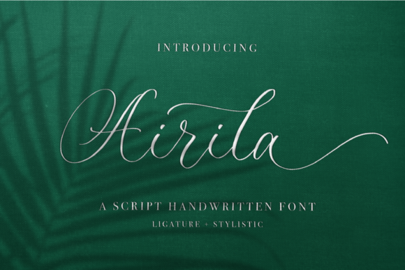 Airila: A Handwritten Font for Web Design