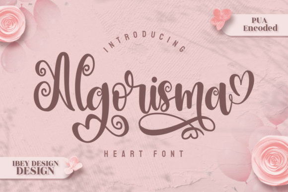 Algorisma: A Delicate Script Font for Elegant Brand Identity