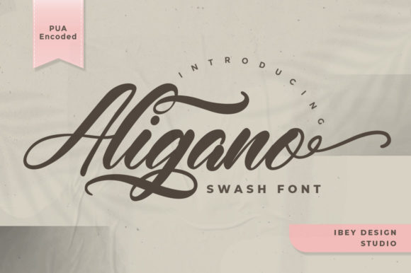 Aligano: A Dazzling Script Font for Thoughtful Editorial Design