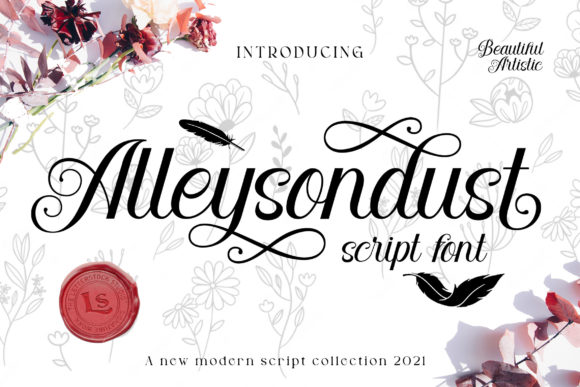 Alleysondust Font for Elegant Campaigns
