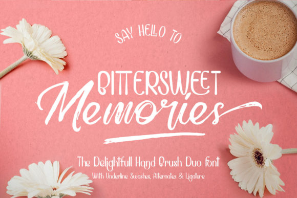 Bittersweet Memories Font for Joyful Editorial Design