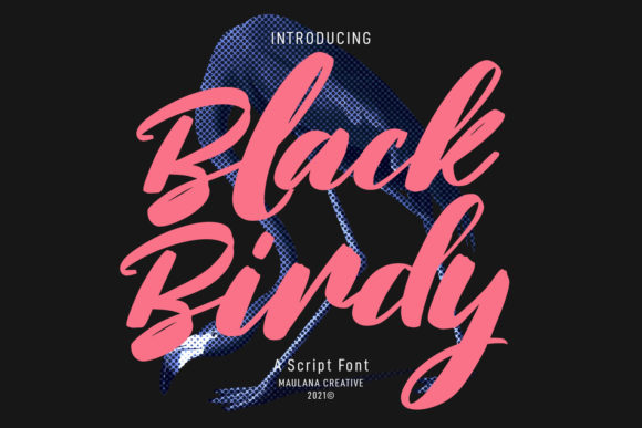 Black Birdy Script Font for Clear, Charming Campaign Graphics