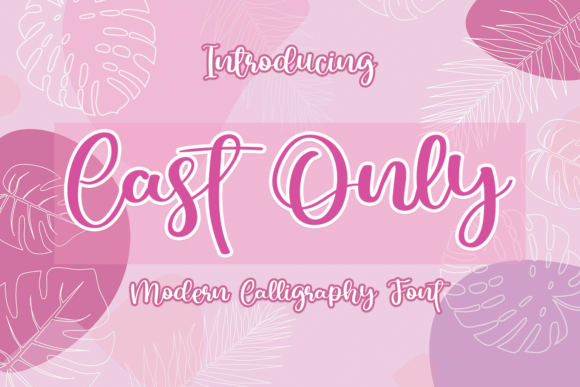 Cast Only: A Refined Script Handwritten Font for Professional Design
