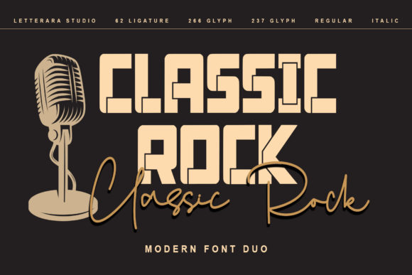 Classic Rock Font: A Bold Script Handwritten Typeface for Standout Branding