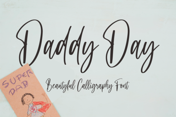 Daddy Day Script Font for Elegant Brand Identity