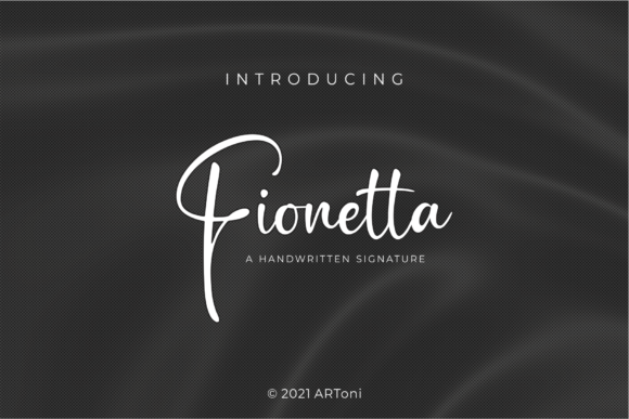 Fionetta Script Font for Handmade Creators