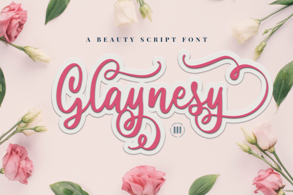 Glaynesy Script Font for Polished Brand Visuals