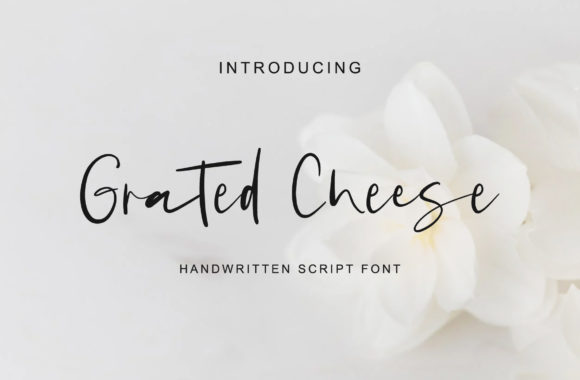 Grated Cheese Font: A Thin Script Typeface for Elegant Digital Design