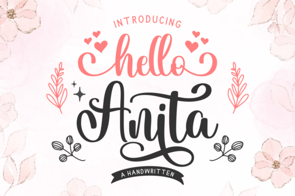 Hello Anita Script Font for Modern Digital Branding