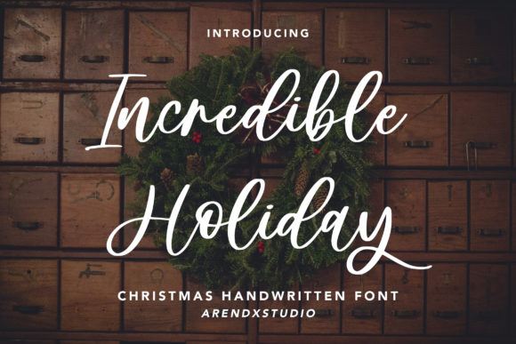 Incredible Holiday Script Font for Elegant Campaigns