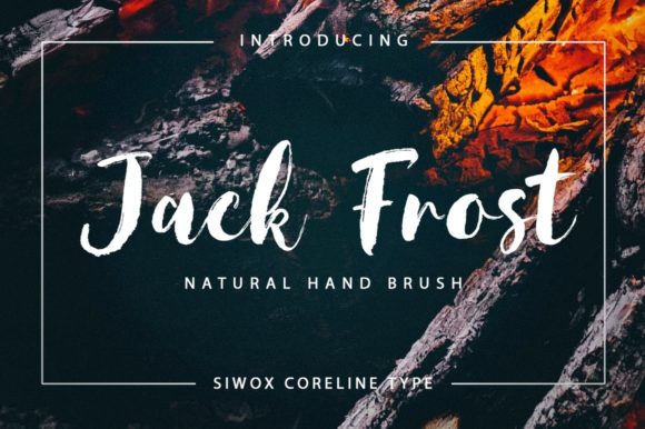 Jack Frost Script Font for Playful Brand Identity