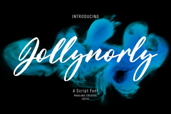 Jollynorly Script Font for Handmade Branding