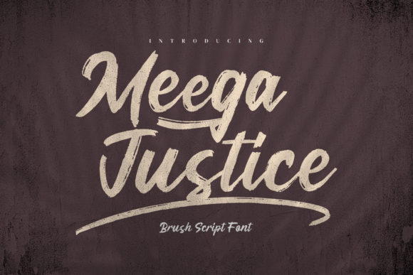 Meega Juctice: A Romantic Script Handwritten Font for Digital Branding