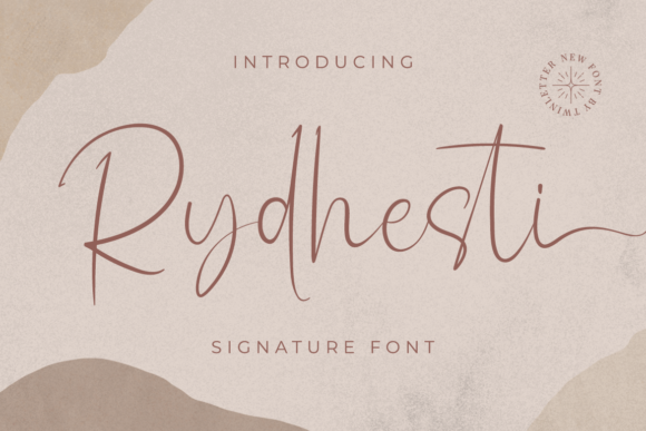 Rydhesti: A Thin Lettered Script Font for Digital Elegance