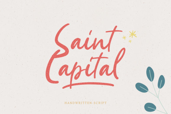 Saint Capital Font for Business Branding