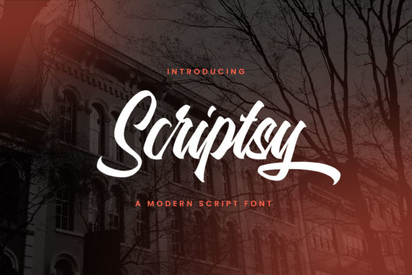Scriptsy: A Modern Script Handwritten Font for Bold Branding