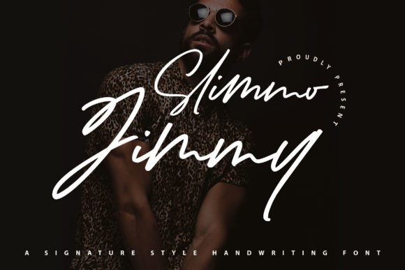 Slimo Jimmy: A Delicate Script Font for Editorial Elegance