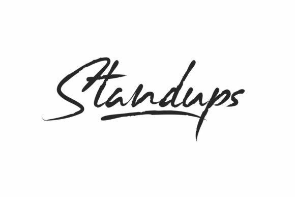 Standups Font for Elegant Branding