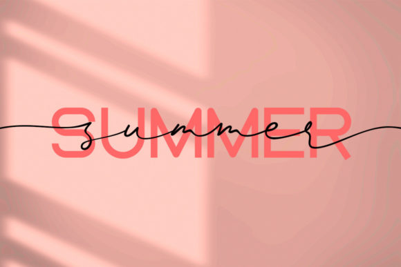 Summer Grow Font for Web Design