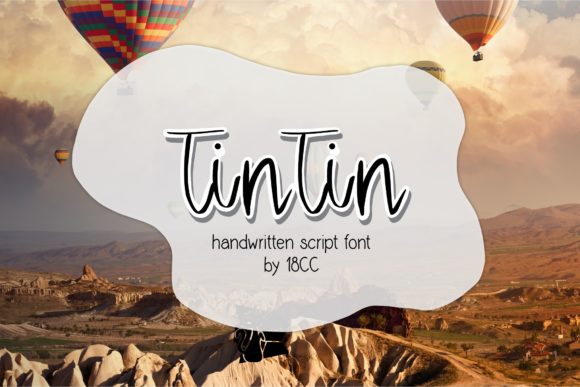 TinTin Script Font for Elegant Handmade Design