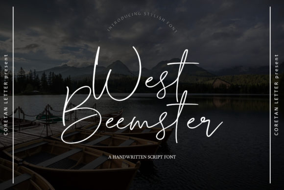 West Beemster Script Font for Elegant Handmade Products