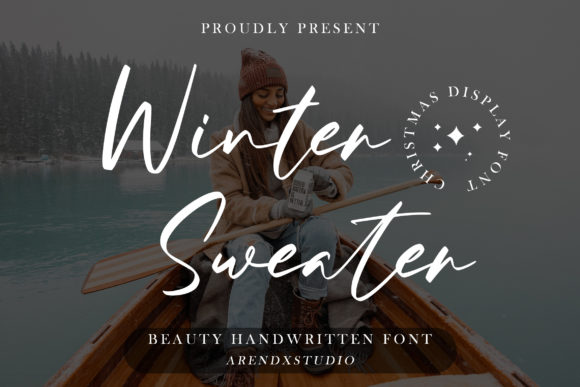 Winter Sweater Font for Creative Campaigns
